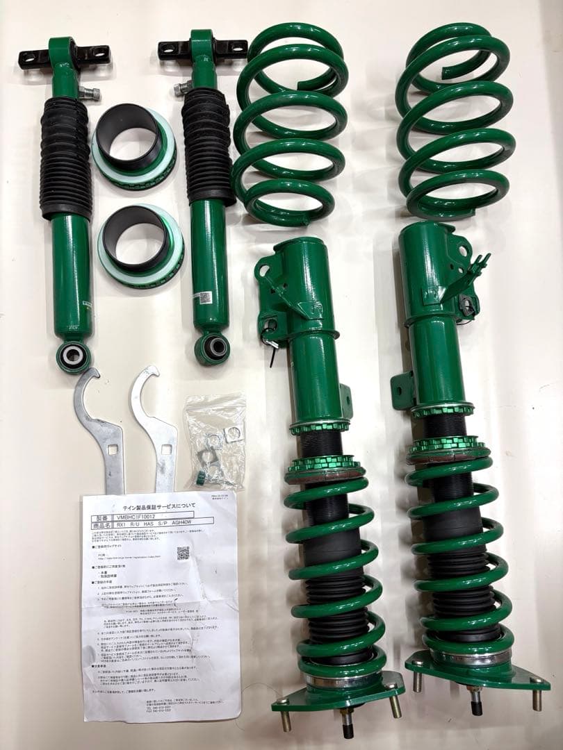 【ほぼ新品】TEIN FLEX Z 車高調 40系アルファード ヴェルファイア TEIN車高調 40アルファード、ヴェルファイア用発売中です