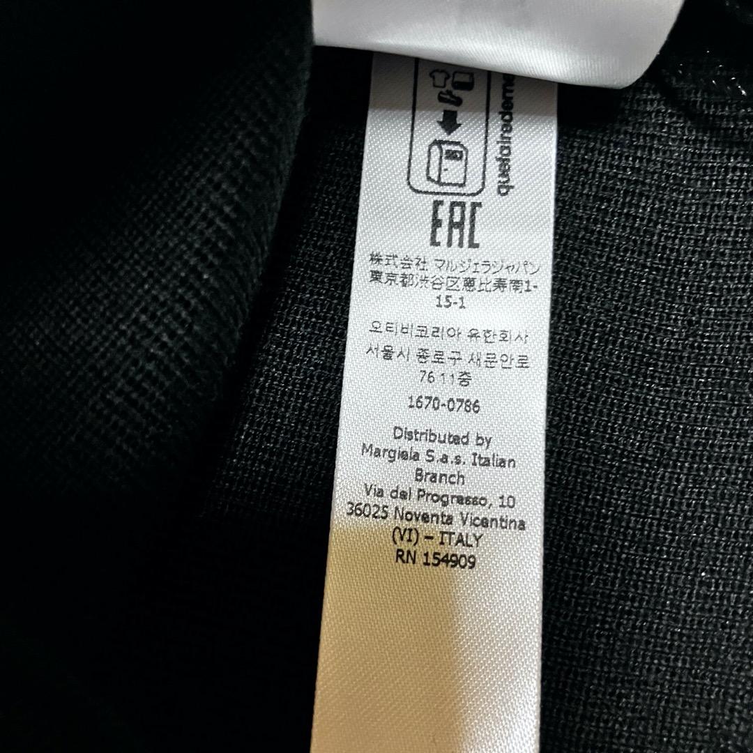 新品 マルジェラ 24aw スヌード ネックウォーマー 黒 ブラック 7156