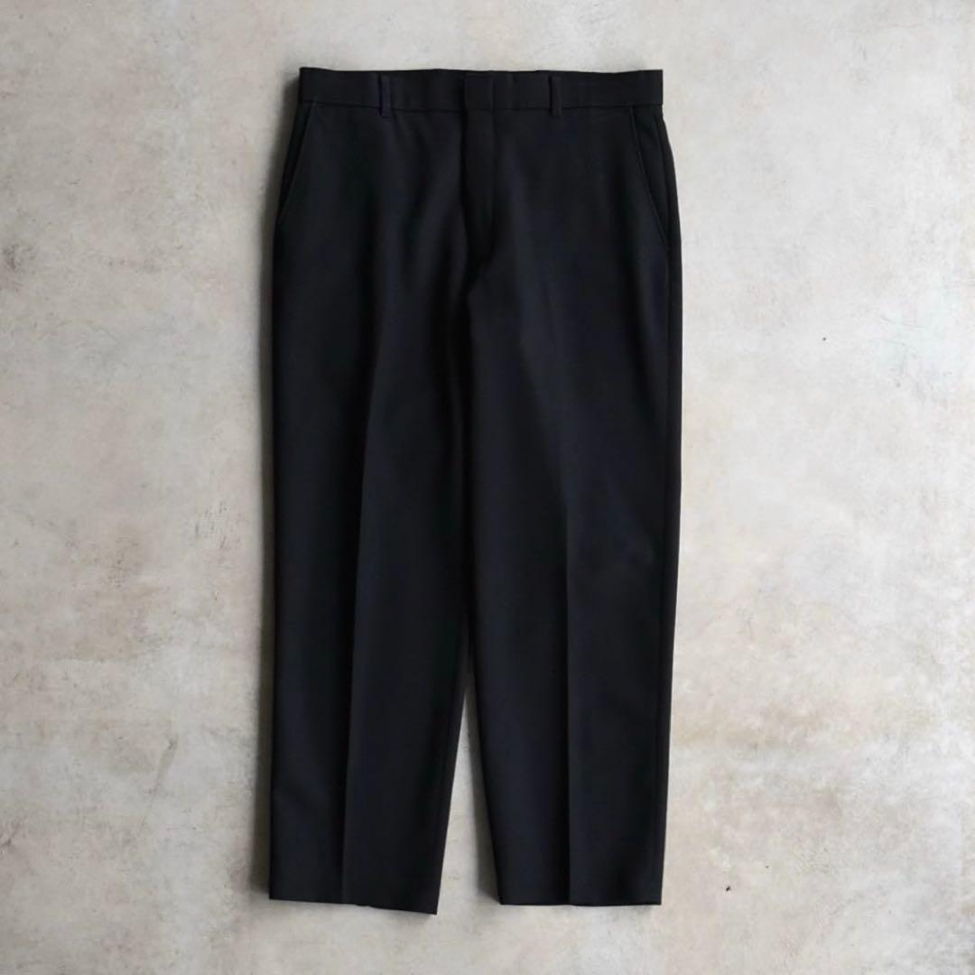 00s リーバイスアクションスラックス ブラック黒 USA W34L29 OVY