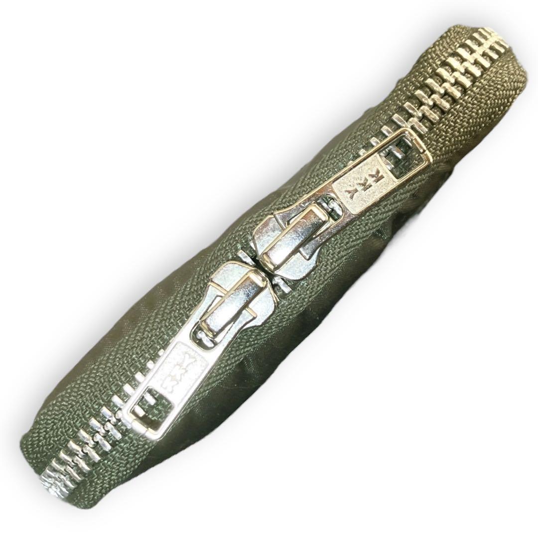 ポーター タンカー 良品 ラウンドファスナー 6連 キーケース セージ