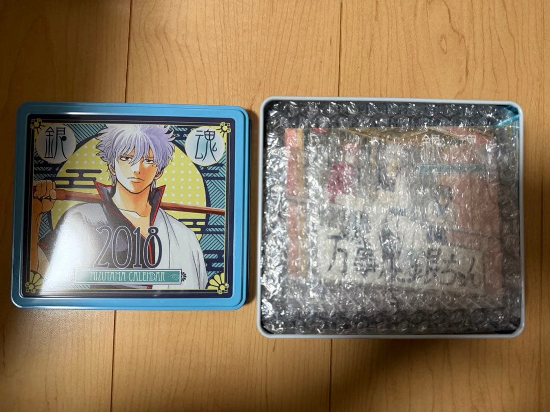 レア！銀魂 コミックカレンダー2018缶入り日めくり～水魂カレンダー