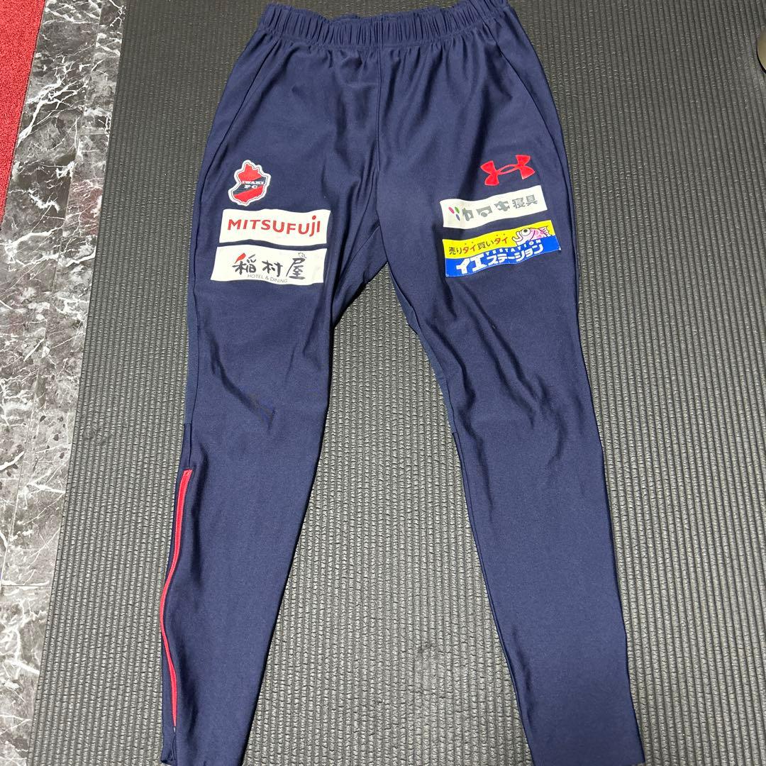 いわきFC 支給品　練習着 いわきFC 支給ジャージ上下セット いわきFC 練習着 支給品 ハーフ