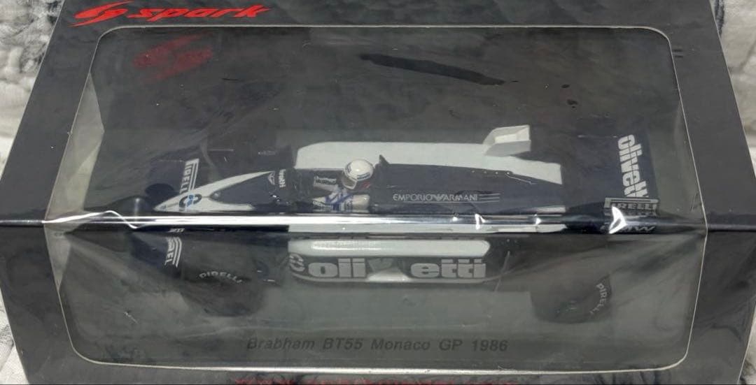 スパーク 1/43 ブラバム BT55 E.d.アンジェリス 1986モナコGP - メルカリ
