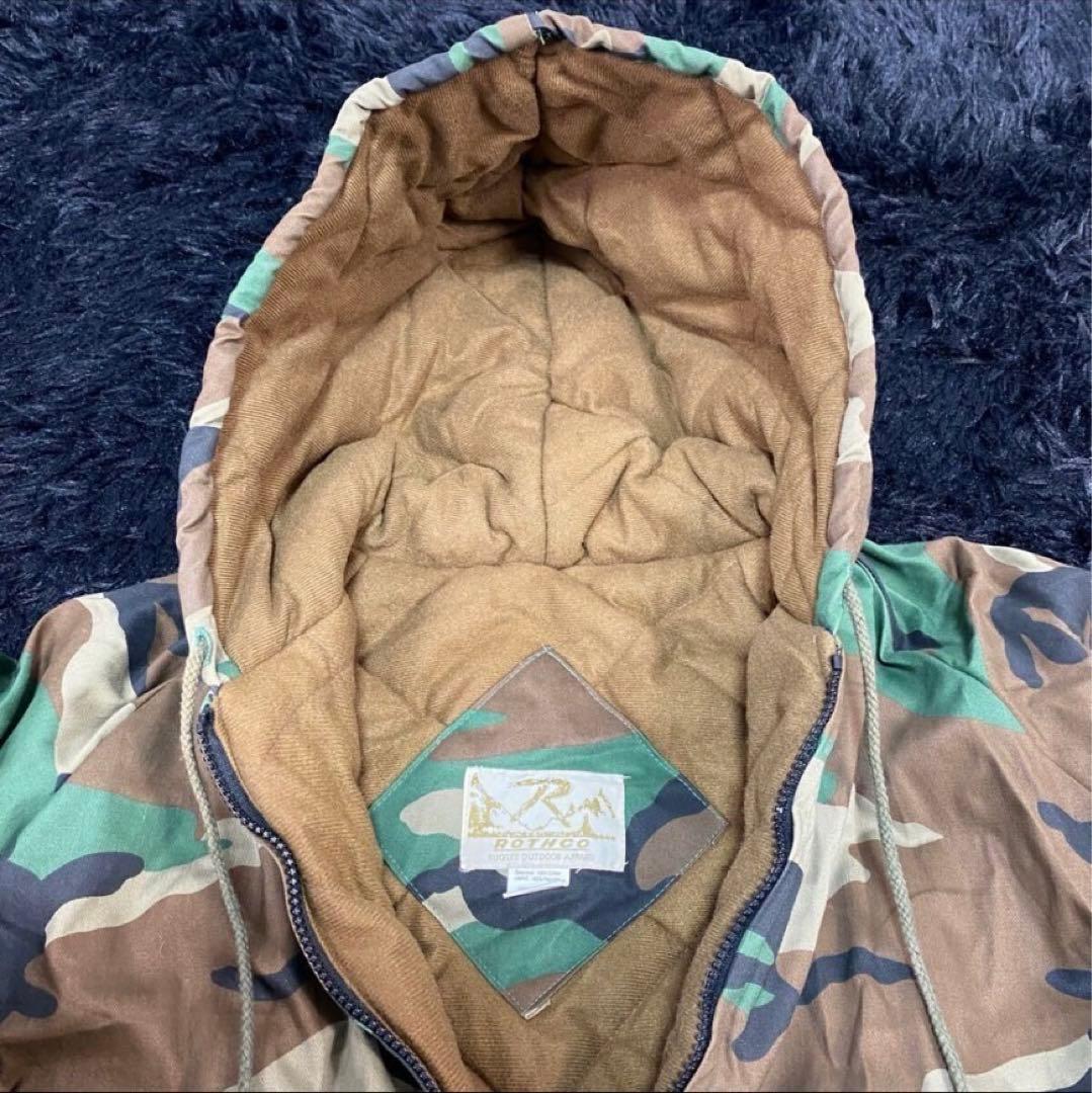 ROTHCO ロスコ ダウンジャケット ミリタリー 迷彩 90s 軍物 - メルカリ
