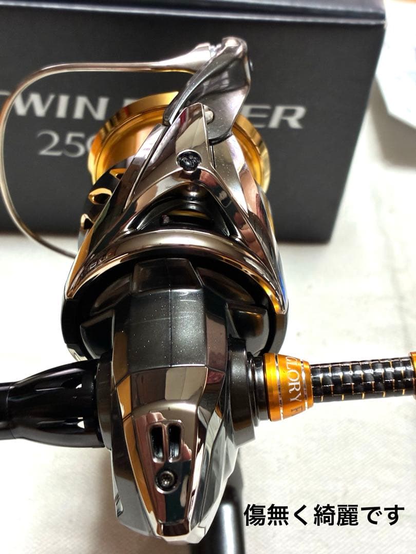 極美品】シマノ リール 20ツインパワー2500SHG【ダブルハンドル仕様