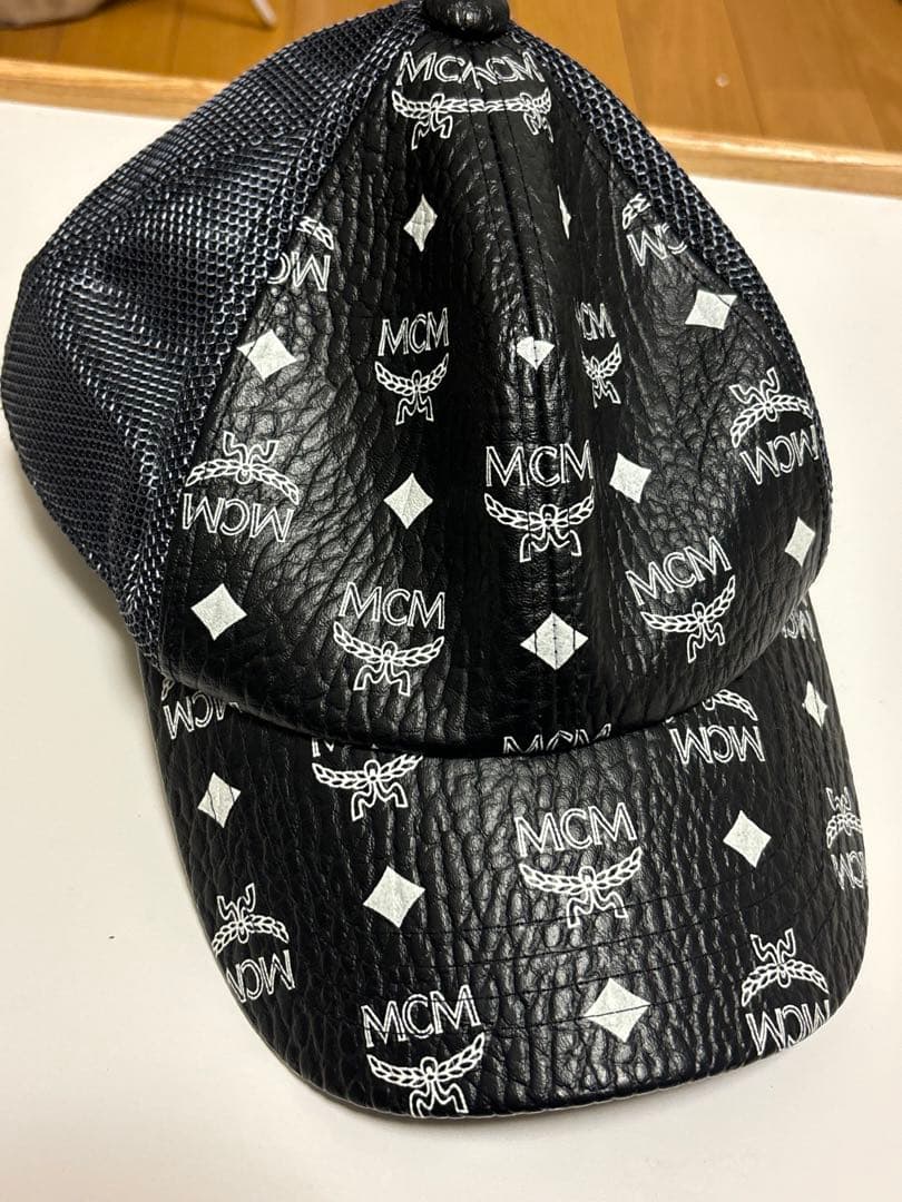 MCM ロゴキャップ ブラック 関税込】◇MCM エム シー エム◇クラシック ロゴ キャップ (MCM