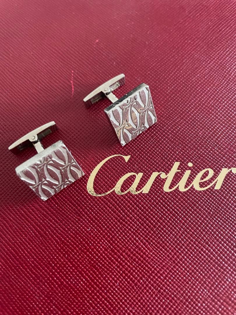 カルティエ カフス ハッピーバースデー SV スターリングシルバー 楽天市場】カルティエ サントス（カフス｜メンズジュエリー