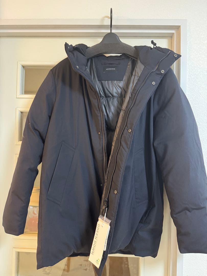 green label relaxing T/W フード ダウン ミドル丈 green label relaxing（グリーンレーベルリラクシング）の「T/W フード