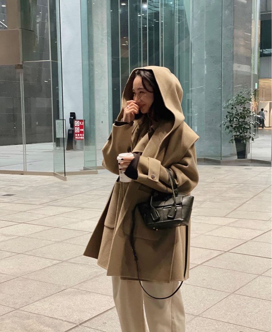 ETRE TOKYO フーディーリバートレンチコート - メルカリ