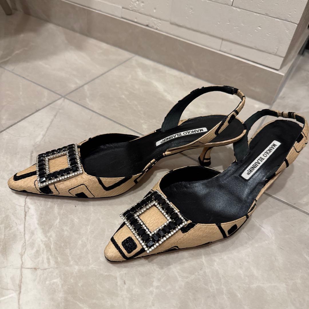 ■未使用品■MANOLO BLAHNIK マノロブラニク サイズ38 楽天市場】マノロブラニク 38の通販