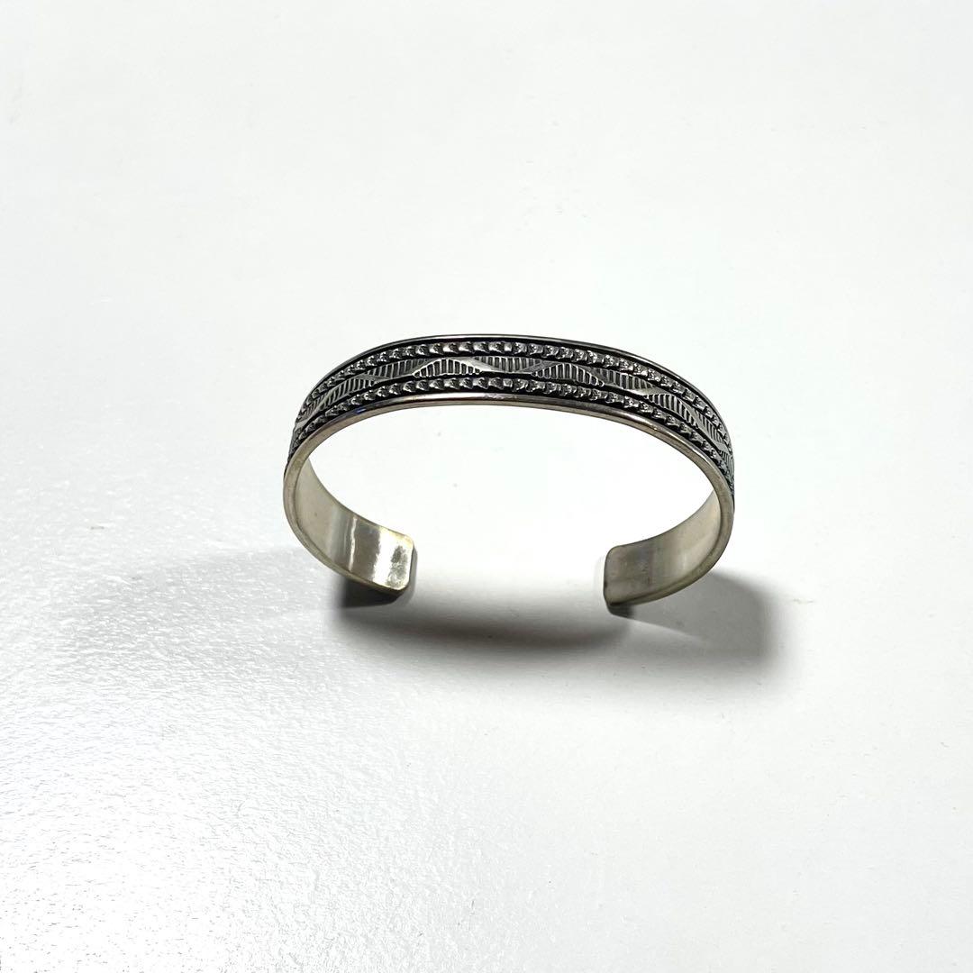 ブルースモーガン　ナバホインディアンジュエリーバングル ナバホ族ブルース・モーガン バングル＆リング 新作入荷してます