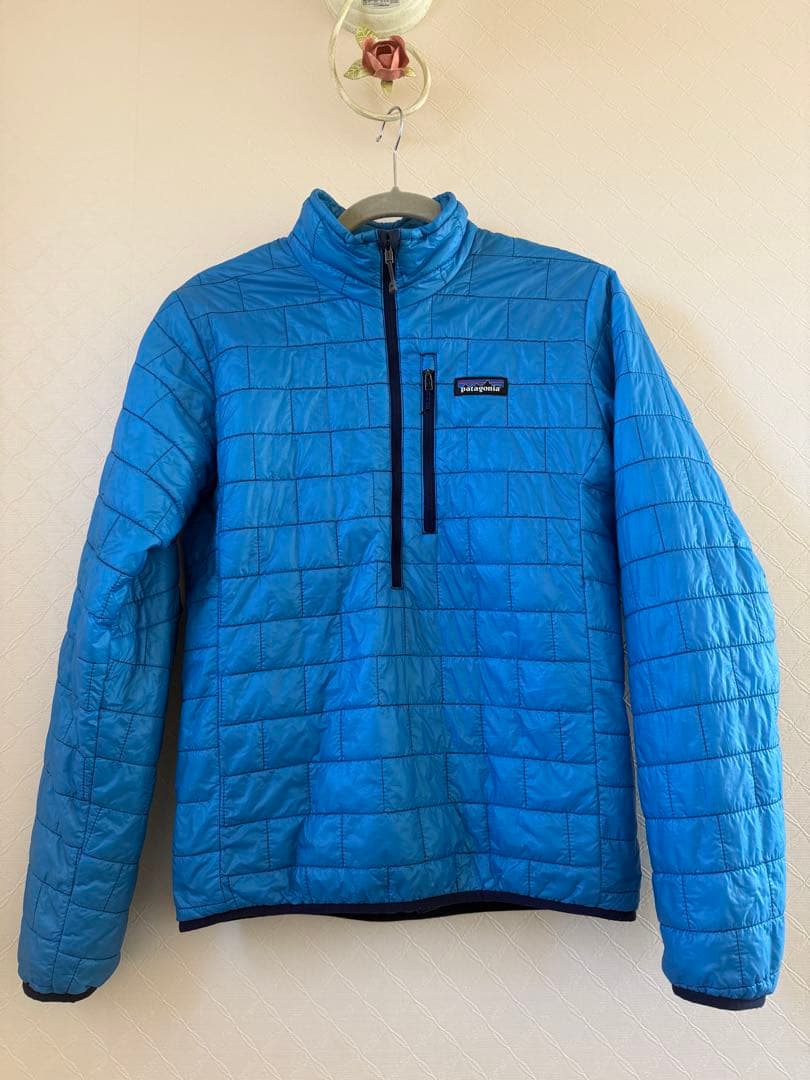 patagonia ナノパフ　プルオーバー　ダウンxs値下げ交渉不可 秋山ハイクで活躍する防寒着の決定版！ 化繊インサレーション