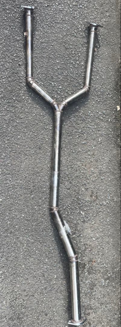 あんぽんたん クラウン マークX レクサスIS 中間マフラー GRX130 / 133 マークX 中間パイプ 第2触媒ストレート タイコ付