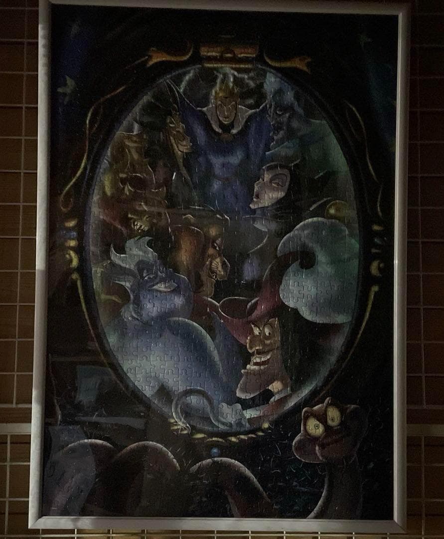 値下】光る ジグソーパズル ディズニー ヴィランズ 1000ピース 恐怖の