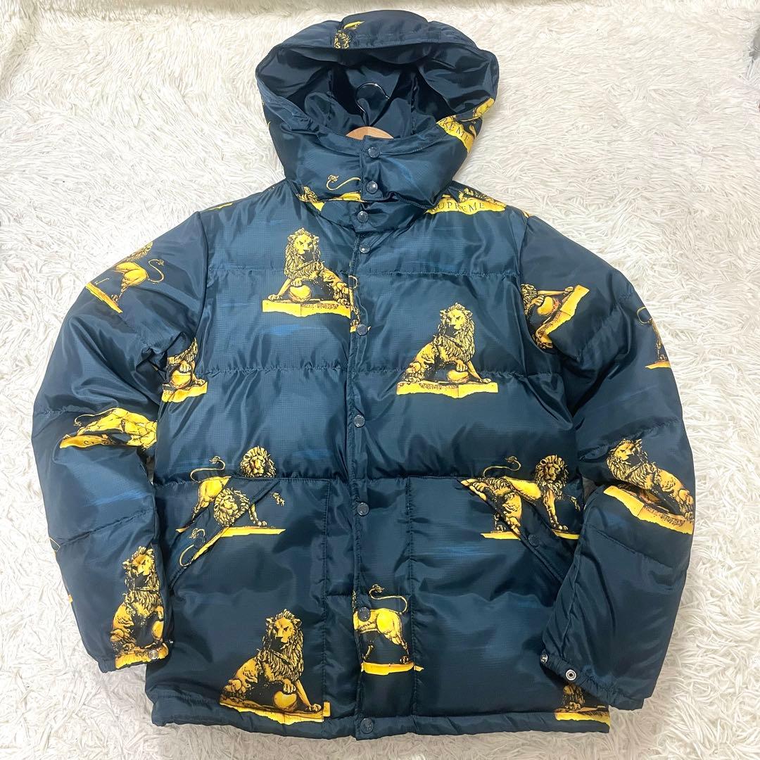 ほぼ未使用2013aw Supreme Lions Puffy Jacket M Supreme Lions Puffy Jacket (FW13)