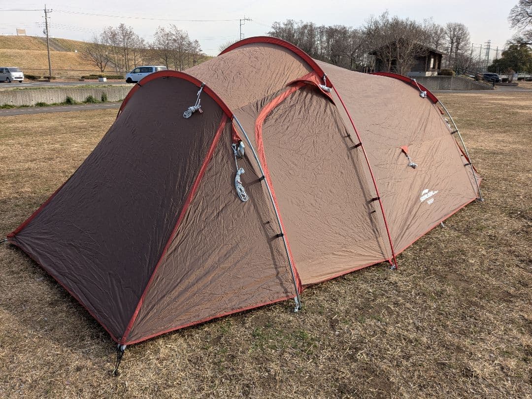 美品】Soomloom 林間4P トンネル2ルームテント