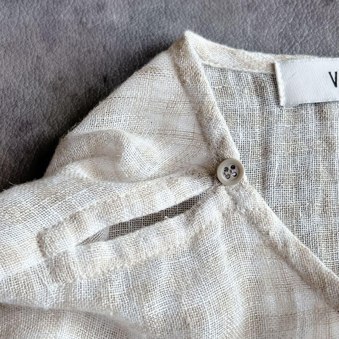 rino様専用/ Veritecoeur ⿻ リネン ギンガムチェックチュニック