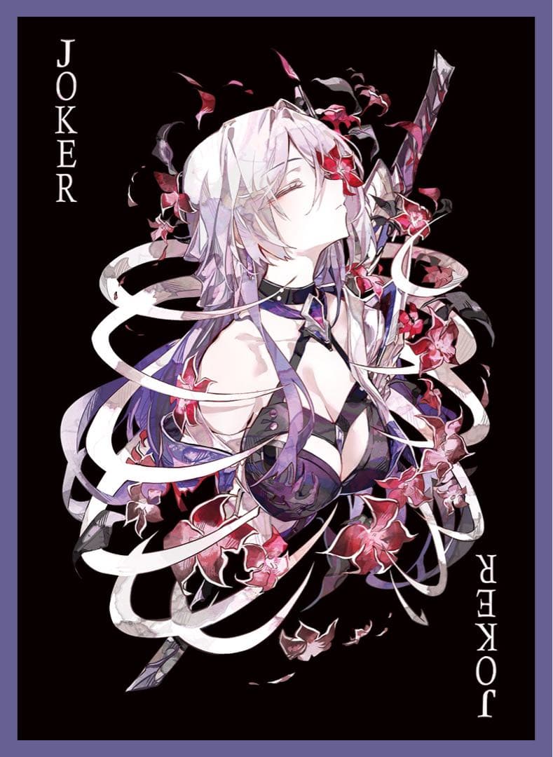 新品40枚 崩壊スターレイル 黄泉 トランプ柄 カードスリーブ スタレ