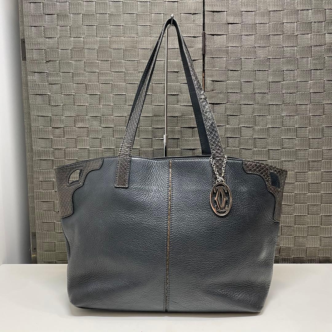 ス*ー様 Cartier マルチェロ　レザー トートバッグ 楽天市場】【バッグ】Cartier カルティエ マルチェロ ドゥ カルティエ