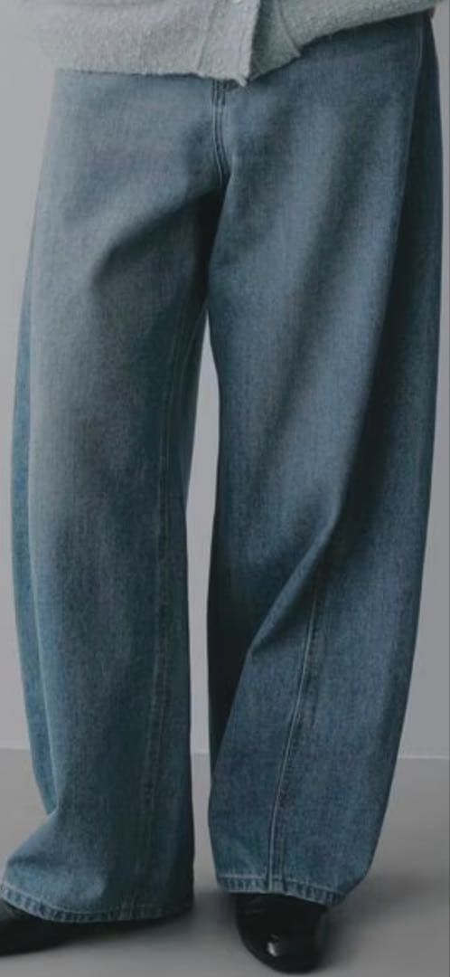 コクーンデニムパンツ セール】Cocoon denim pants コクーンデニムパンツ（デニムパンツ