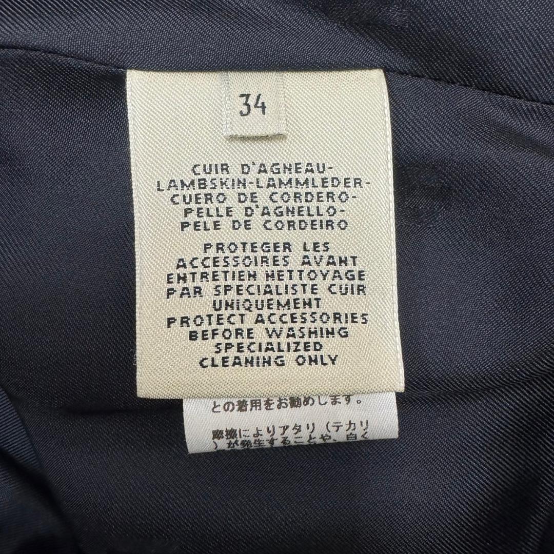 美品 HERMES シェーヌダンクル 34 レザーワンピース - メルカリ