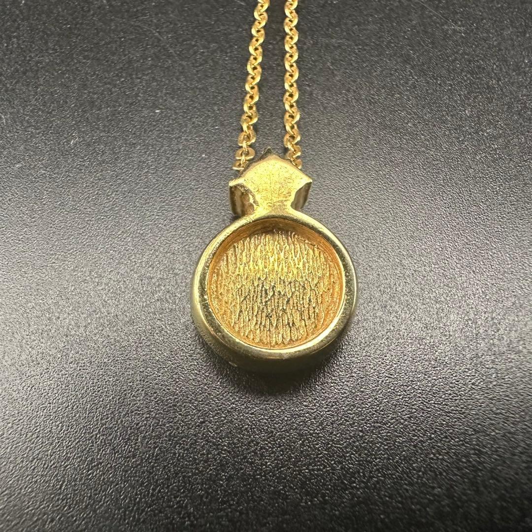 極美品✨ Dior ネックレス CD ロゴ ラインストーン 希少 刻印 1750