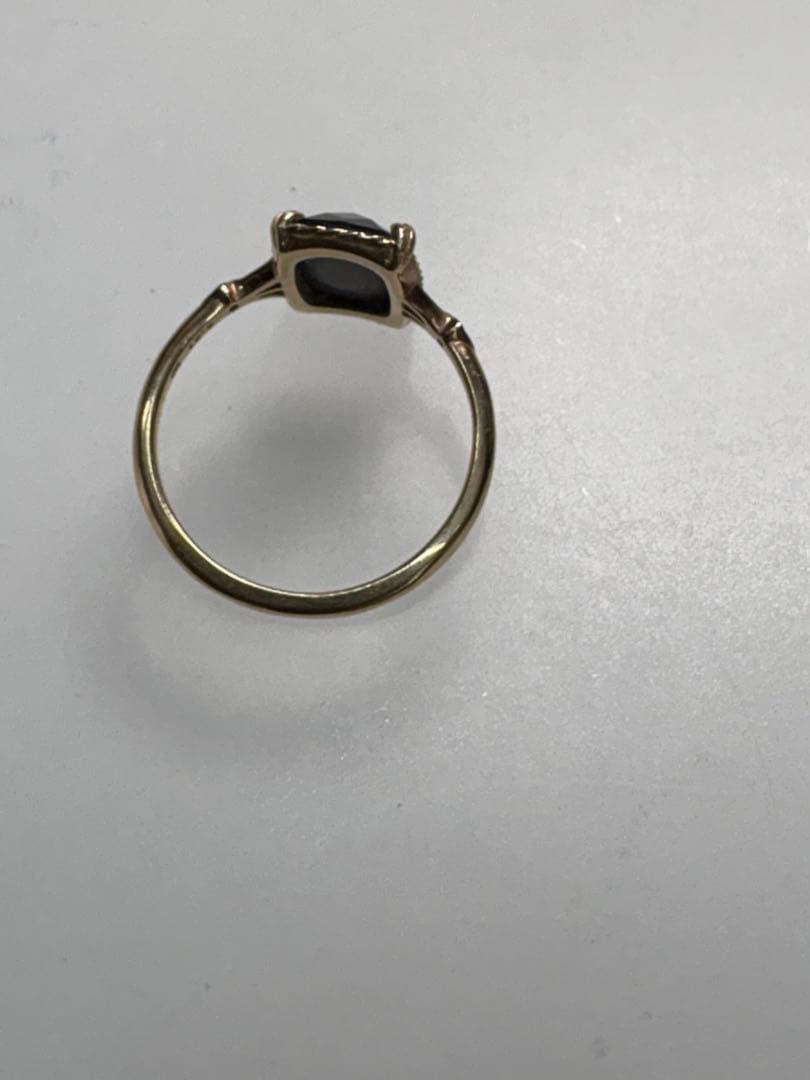 アガットクラシック ブラックストーン k10・13号・1.8g・中古品