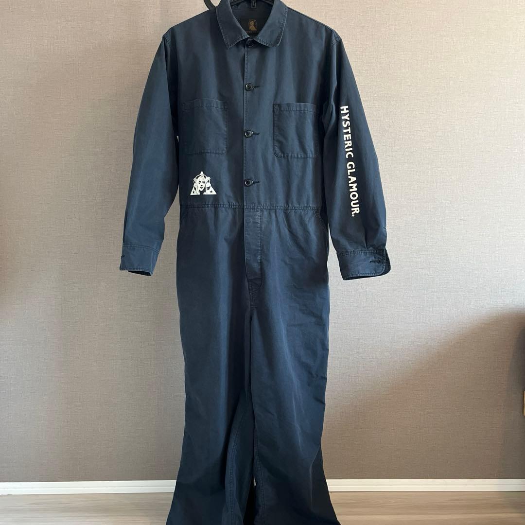 ヒステリックグラマー　ジャンプスーツ 希少ヒステリックグラマー つなぎ オールインワン ジャンプスーツ