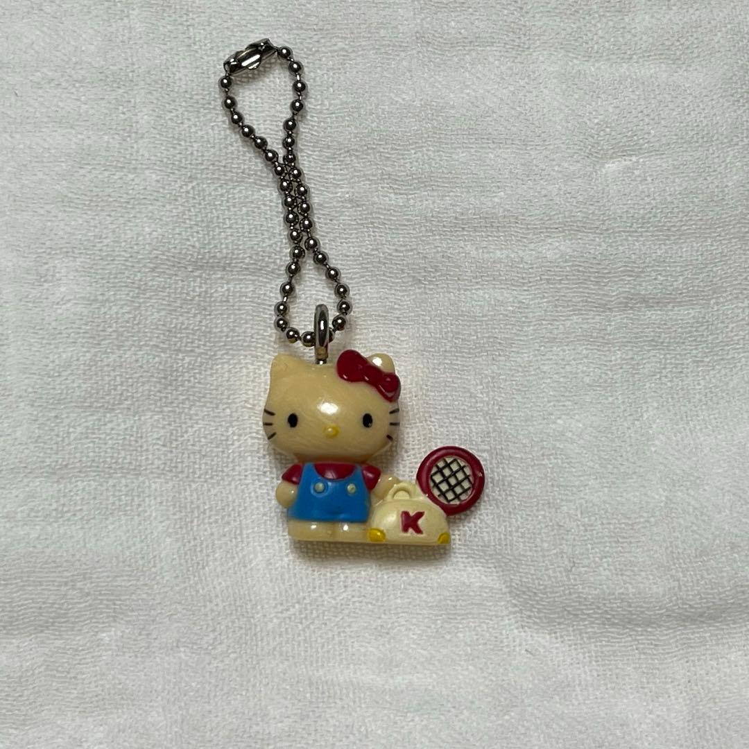 サンリオ ハローキティ テニス キーホルダー 平成レトロ 当時物 - メルカリ