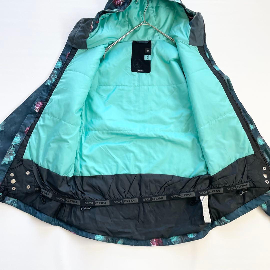 4439【極美品】ボルコム スノボウェア ジャケット 花柄 総柄