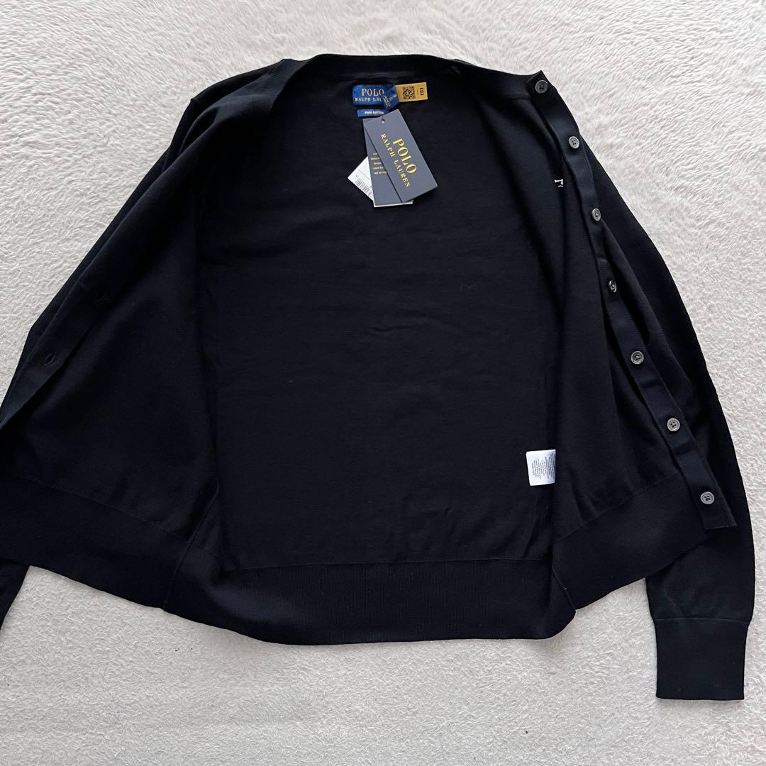 新品未使用✨ラルフローレン ピマコットン カーディガン ポニー刺繍 QR