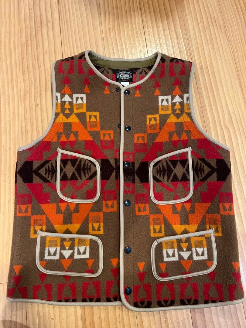 JOE McCOY ネイティブベストMJ17131/42 JOE McCOY ネイティブブランケットベストのご紹介です♪ | リアル