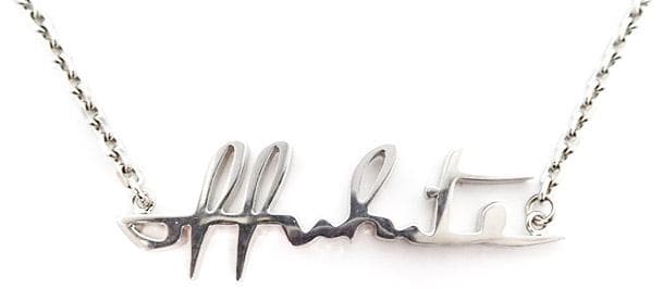 Off-White オフホワイト ネックレス シルバー・即納