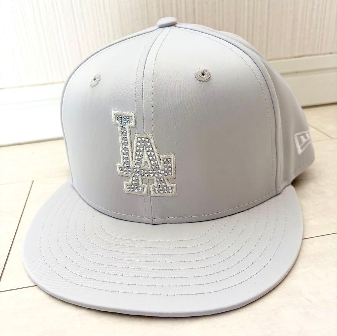 新品◎New Era 59FIFTY ◎ドジャース　シルバーラインストーン完売品 59FIFTY Light Green Pack ロサンゼルス・ドジャース ストーン