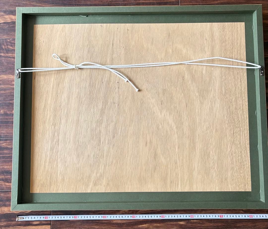 酒井英利 「秋彩 三千院」 直筆サイン 限定250部 額装 シルク