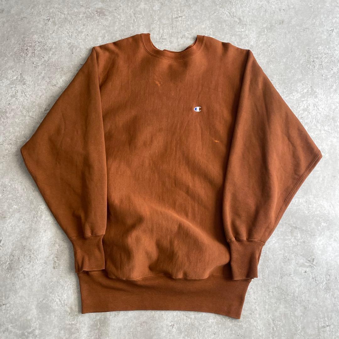 レアカラー良雰囲気90sチャンピオン目付き無地リバースウィーブUSA製XXL 目付き XXL 90s チャンピオン USA製 リバースウィーブ OHIO 赤 - メルカリ