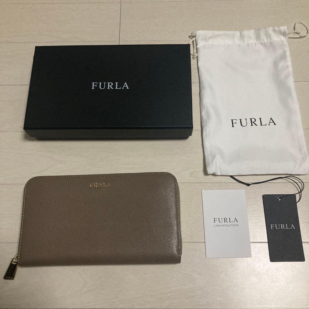 値下げ不可 FURLA フルラ BABYLON XL ZIP AROUND FURLA（フルラ） FURLA BABYLON XL ZIP AROUND バビロン ジップ