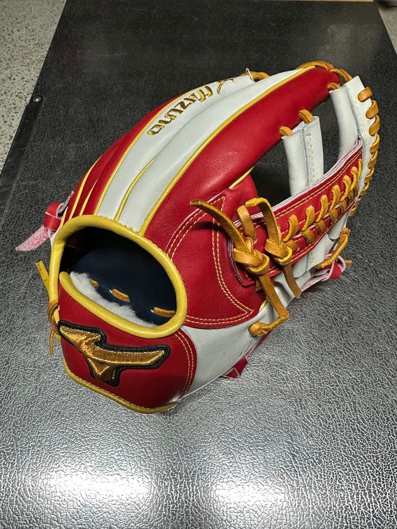 ぶ*マ様 限定　ミズノプロ　内野手用　軟式グローブ 軟式用エンジニアードスタイル【内野手用／サイズ9】|1AJGR32503