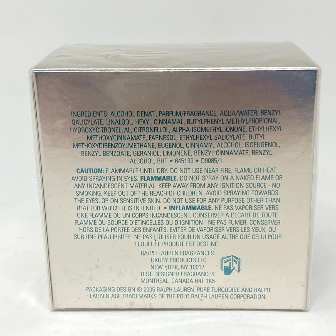 未開封・激レア】ラルフローレン ピュアターコイズ75ml