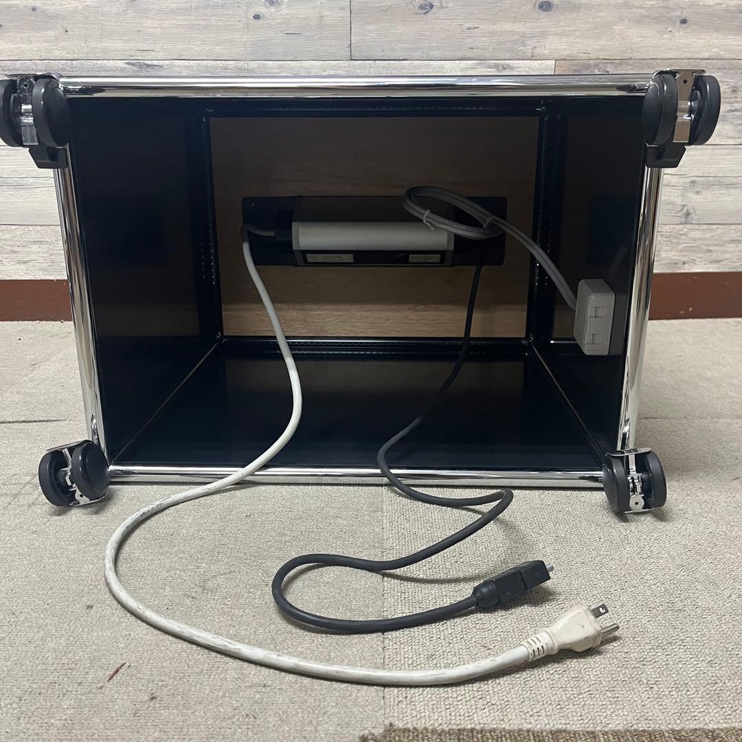 ☆DKSD様専用☆USM ハラー 電源BOX付ワゴン 色：黒色 - メルカリ