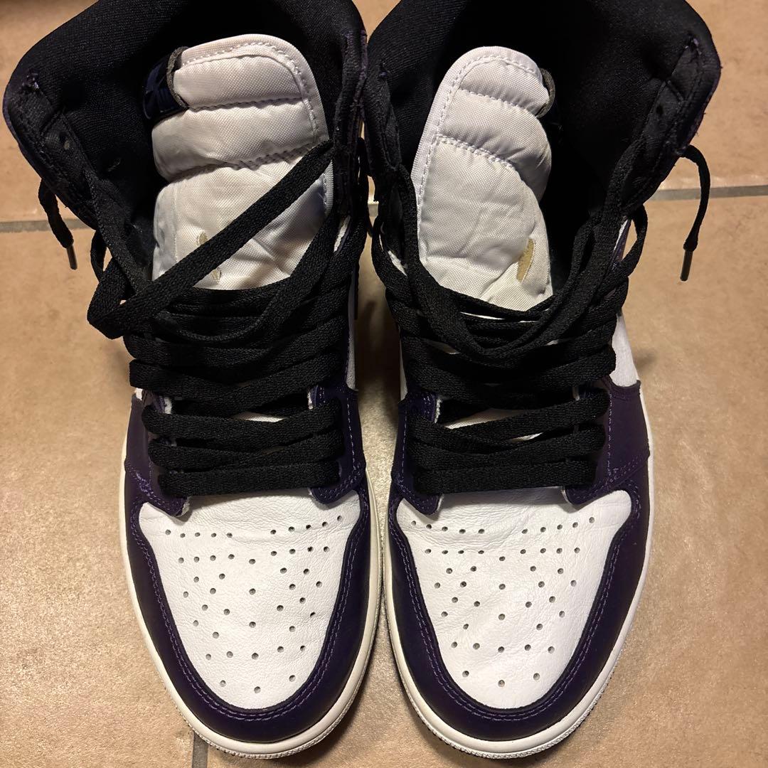 NIKE Air Jordan 1 コートパープル 27.5cm