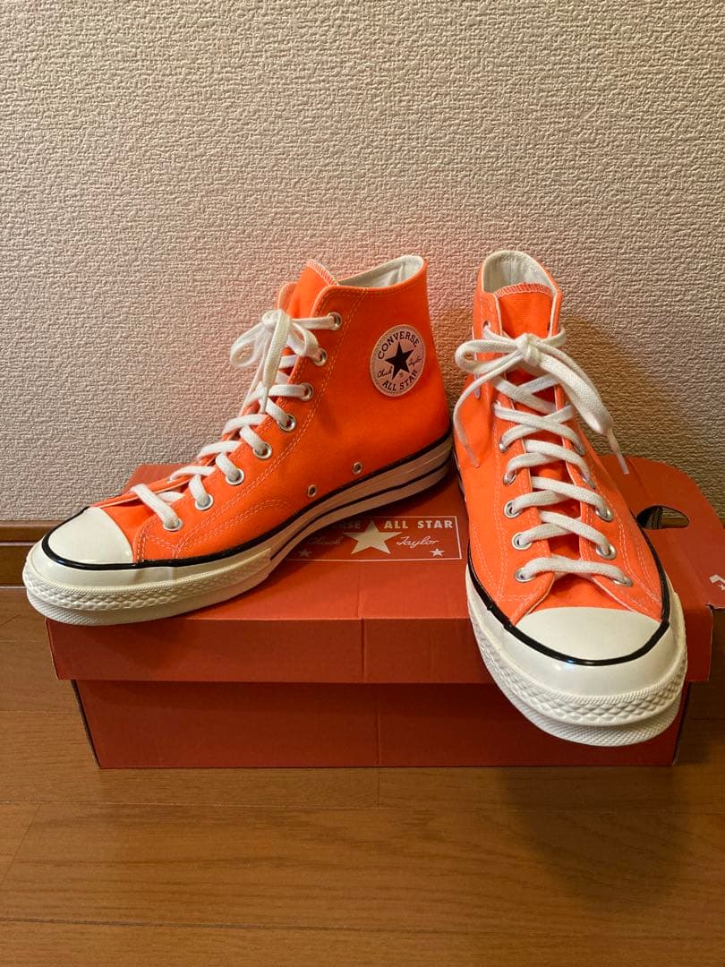 新品未使用】CONVERSE チャックテイラーCT70 トータルオレンジ - メルカリ