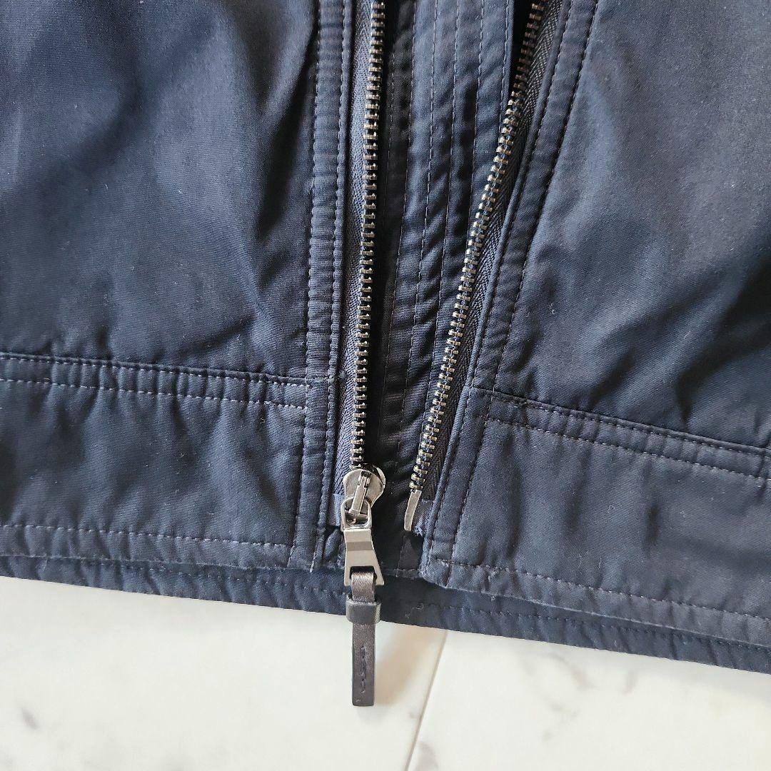 ラルフローレン ポニー刺繍 ナイロンパーカー フード収納 Mサイズ 濃紺