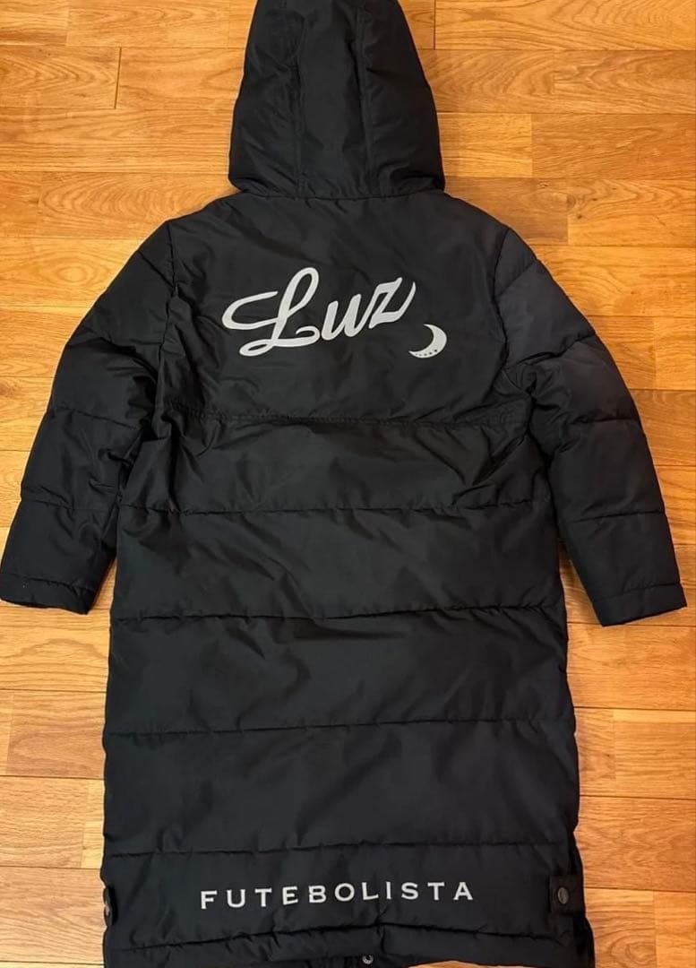 ルースイソンブラ ベンチコート 黒 フード付き150-160 - メルカリ