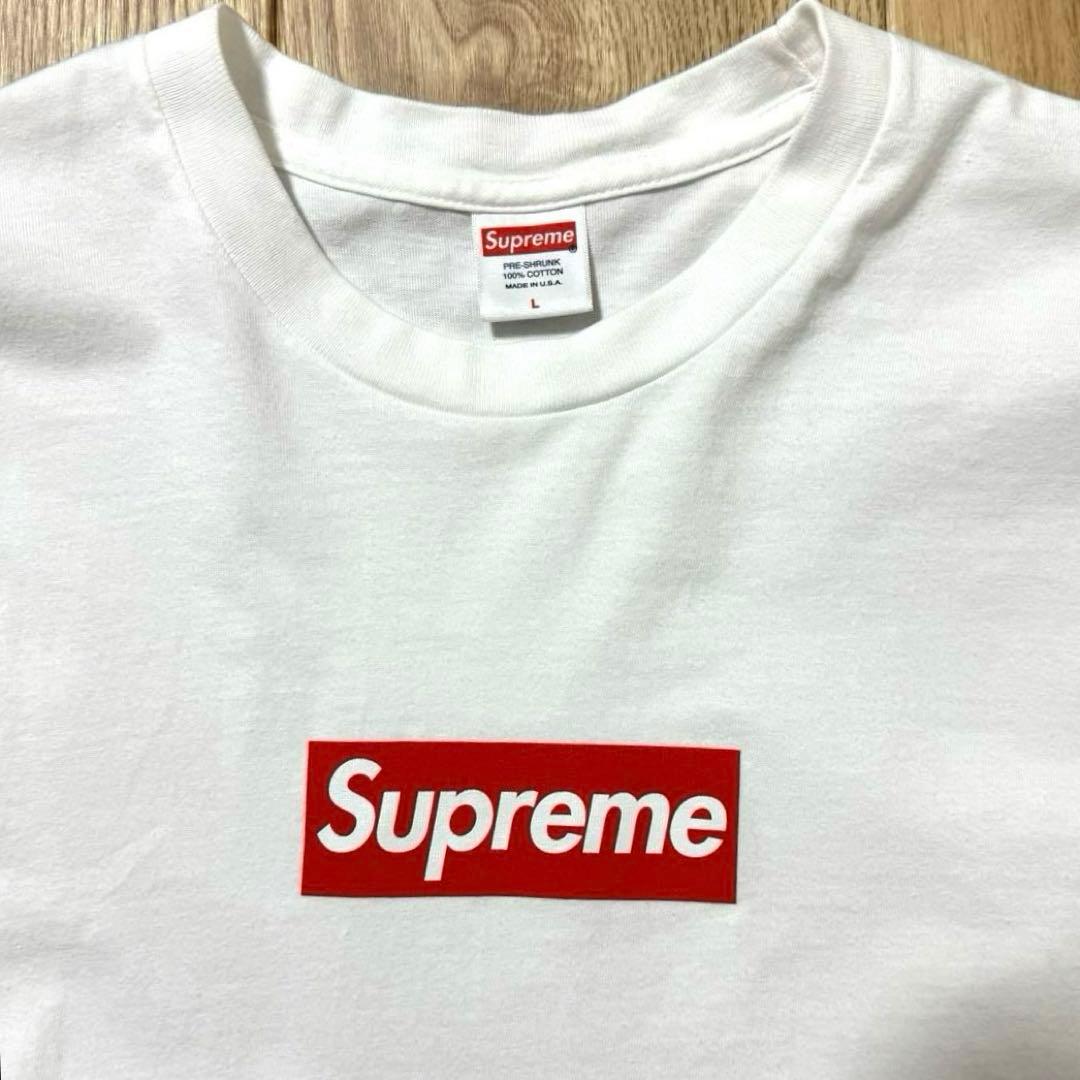 tkさま専用シュプリーム ボックスロゴ 長袖 ロングスリーブ Tシャツ L