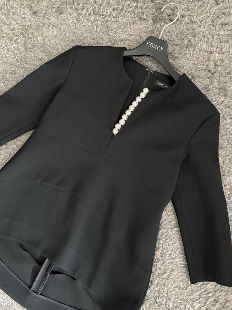 今月迄　極美品YOKO CHAN 定番七分袖人気トップス　ブラック 楽天市場】YOKO CHANの通販