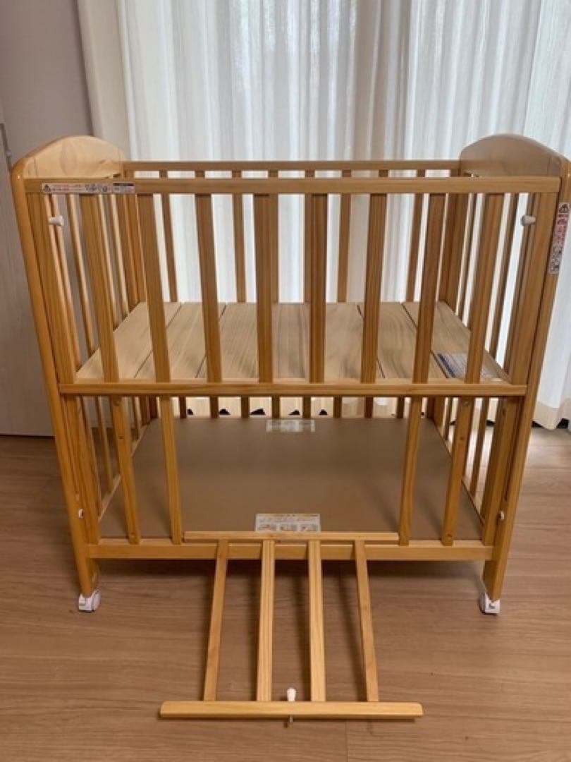 【直接取引限定】 KATOJI 木製ベビーベッド&リッチェルスヤリー 楽天市場】【レビュー特典付き】ベビーベッド 日本製 折りたたみ ハイ