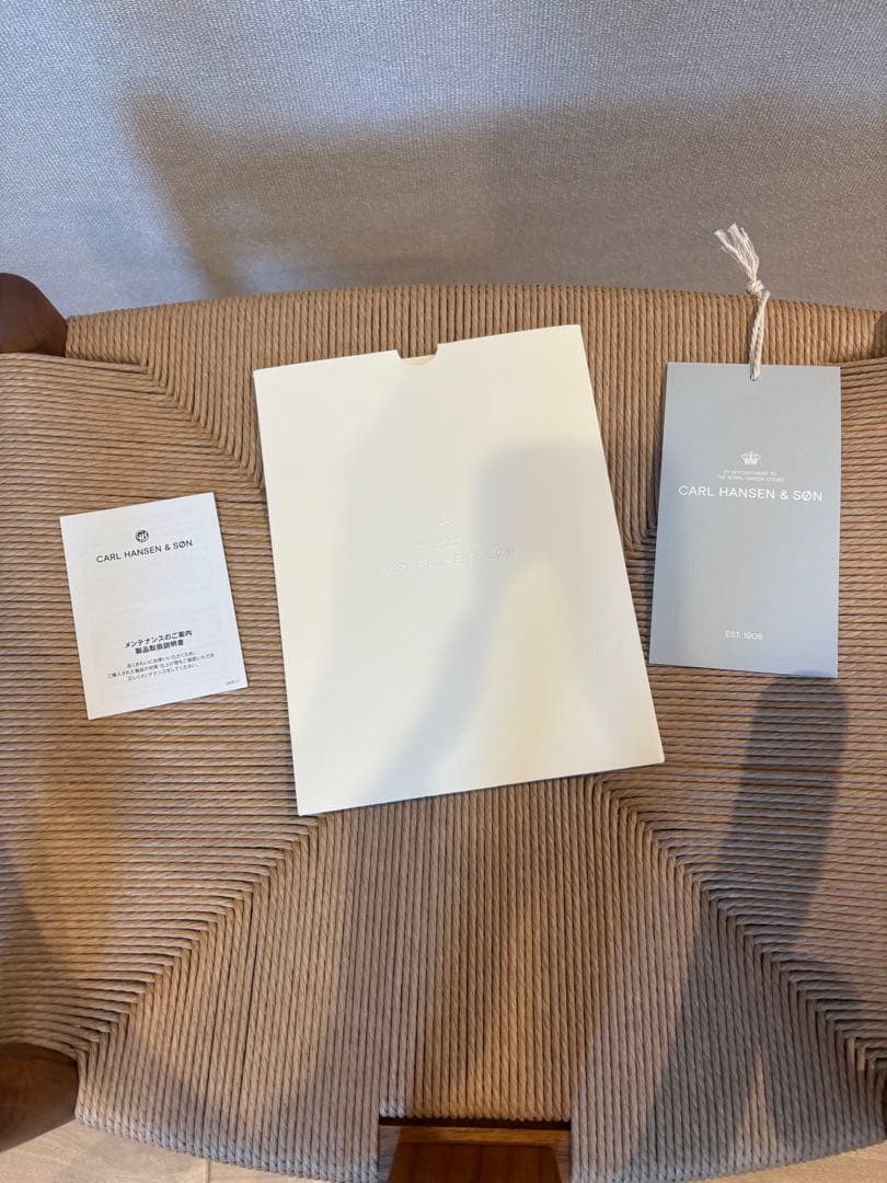 希少・廃盤品】CH24 チーク材 オイルフィニッシュ カールハンセン&サン