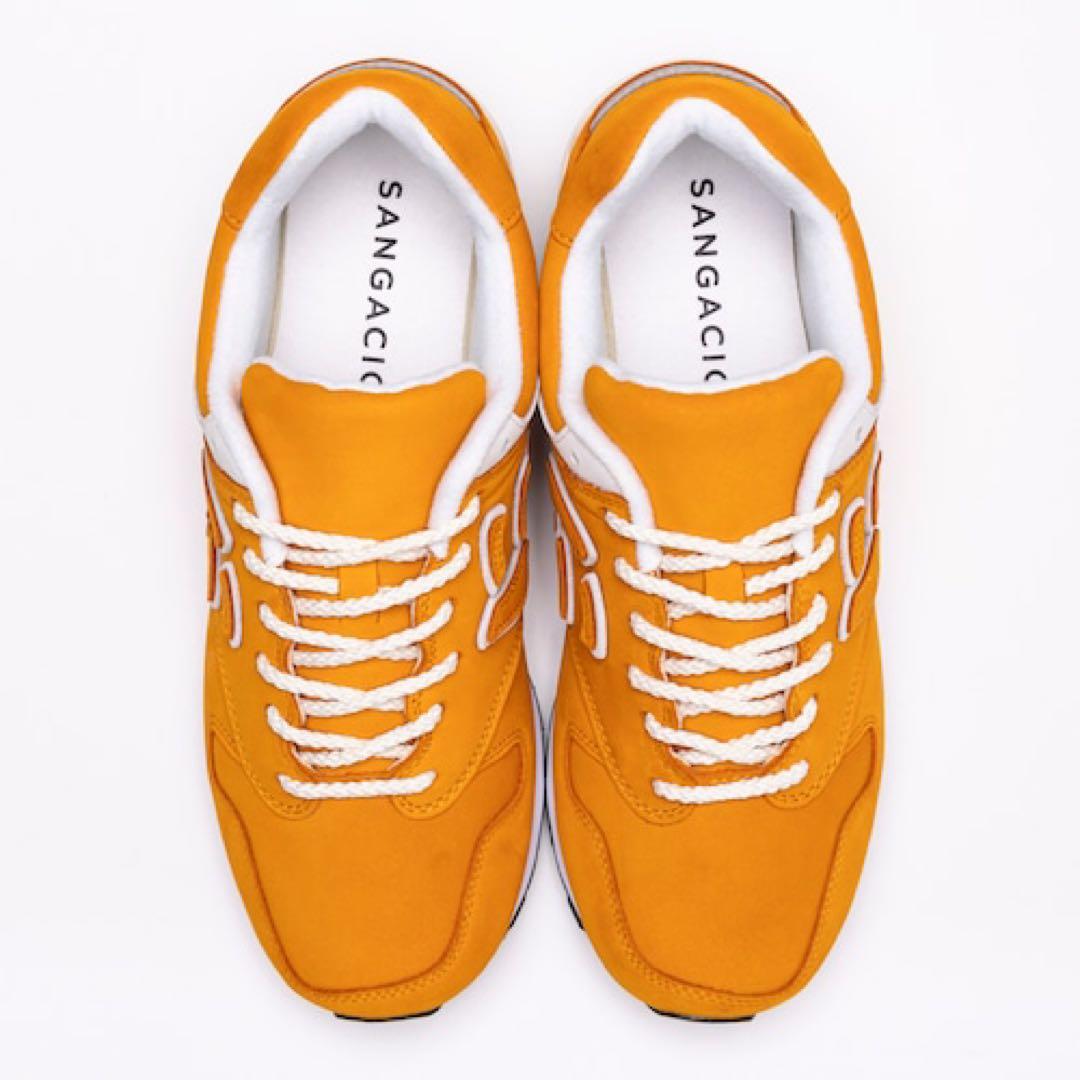SANGACIO にゅ〜ず 限定10周年記念モデル スニーカー オレンジ - メルカリ