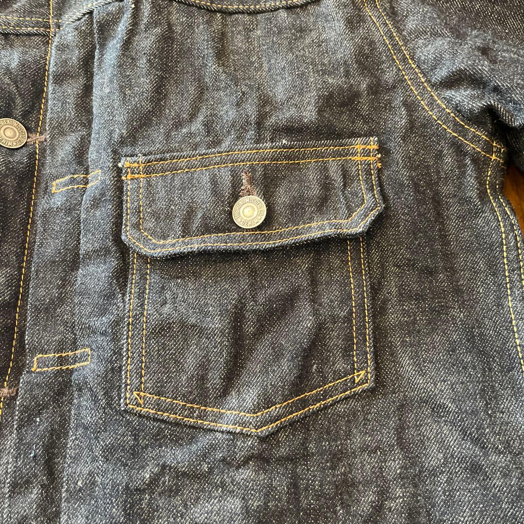 未使用 リアルマッコイズ デニムジャケット セカンド ブランケット